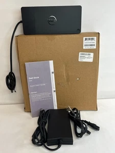 Dell Dock WD19 schwarz 130W Laptop/PC Dual DisplayPort HDMI USB-C Dockingstation - Bild 1 von 12