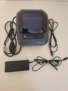 Zebra GK420d Thermal Label Printer 4x6" Labels, Used, Excellent Cond,With Labels - Afbeelding 1 van 6