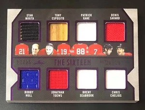 2023 Blatt ITGU Hockey 16 Relikt Esposito Rumpf Mikita Kane Savard Zehen Amonte/25 - Bild 1 von 2