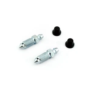 2x Rear Brake Caliper Bleed Nipples Screws For Toyota GT86 Coupe (2012-2019) - Picture 1 of 7