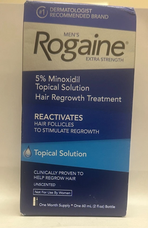 Rogaine Men's Extra Strength Topical solution 1 Month Supply Exp 11/25 - Image 1 of 1