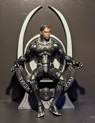 Trono de Pantera Negra de Marvel Legends de Black Panther Wakanda Forever  Foto 1 de 4