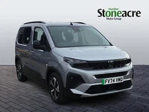 2024 Peugeot e-Rifter 52kWh GT Standard MPV 5dr Electric Auto (7.4kW Charger) (1 - Picture 1 of 20