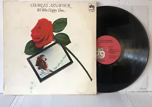 Charles Aznavour WE WERE HAPPY THEN Original 1978 DRG Shrink VG++/VG Chanson - Picture 1 of 5