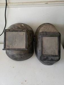 Lot Of 2 Welding Helmets K-T Industries & Huntsman - Picture 1 of 9