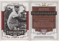 2015 Panini Cooperstown HOF Chronicles Red /35 Don Drysdale (Facing Camera)