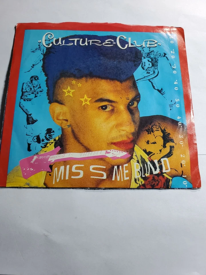 CULTURE CLUB - Miss Me Blind / Colour By Numbers - 45RPM VG+ F82 - Image 1 of 1