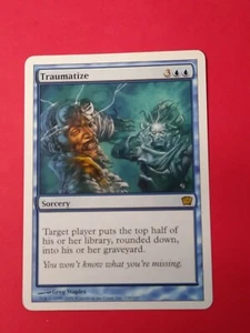 Magic The Gathering Core Set 9 - 1x TRAUMATIZE - NM Common English MTG Blue - Picture 1 of 1
