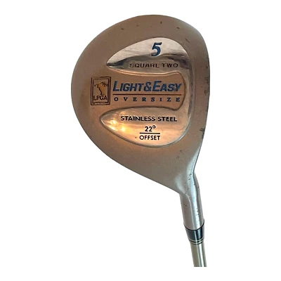 Square Two LPGA Light & Easy Oversize Stainless Steel 22 Offset 5 Wood Golf Club - Image 1 of 4