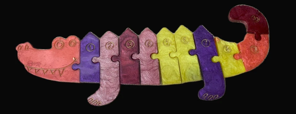 Tyrannosaurus Rex Puzzles Crocodile for Kids Multi Colors - Image 1 of 1