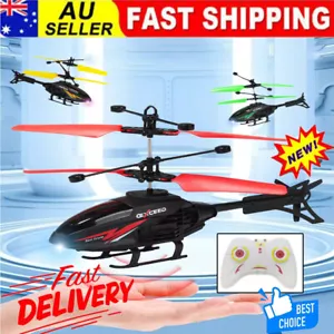 Charging Mini Flying Helicopter Toy Drone Remote Control Plane RC Helicopters FT - Picture 1 of 19