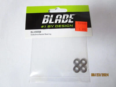 4 Blade BLH5558 5x9x3mm Radial Bearings (4 pack) - Image 1 of 4