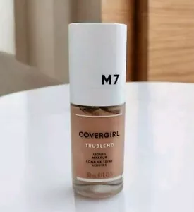 Covergirl TruBlend Hydrating Liquid Foundation M7 Soft Honey Tru Blend Makeup 1x - Picture 1 of 10