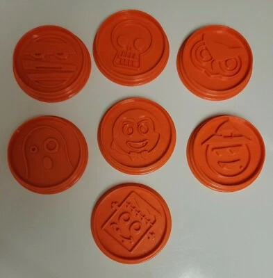 Cortadores de galletas de Halloween de chef mimado calavera vampiro momia búho monstruo fantasma etc. Foto 1 de 3