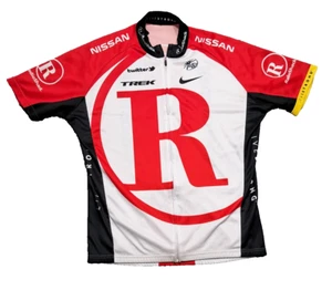 Vintage Nike Trek Livestrong Radioshack Cycling Jersey Sz XL Bike Bicycle Shirt - Picture 1 of 10