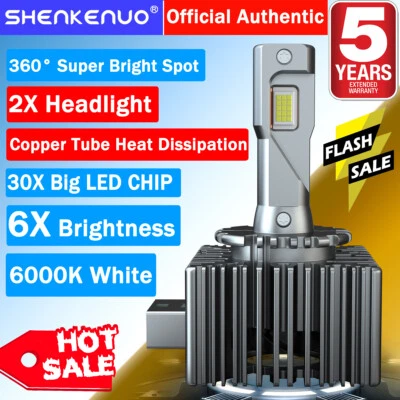 Faros LED blancos para Mercedes-Benz GL320 GL350 GL450 GL550 GL63 GLK350 Foto 1 de 4