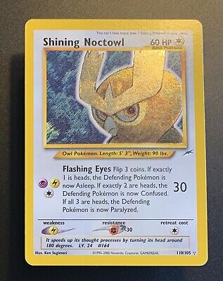 Pokemon Shining Noctowl 110/105 Neo Destiny Eng