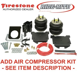 Firestone 2250 Ride Rite Air Springs for 01-10 Silverado Sierra 2500HD 3500 HD - Picture 1 of 3
