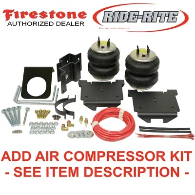 Muelles neumáticos Firestone 2250 Ride Rite para 01-10 Silverado Sierra 2500HD 3500 HD Foto 1 de 3