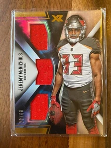 A49,280 - 2017 Panini XR Rookie Triple Threats Jersey #34 Jeremy McNichols/99 - Picture 1 of 1