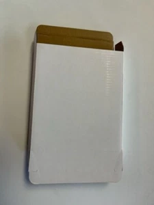 50 1" MULTI 2/3/4/5/6 CD CASE CORRUGATED WHITE CARDBOARD MAILER SF002T FREE SHIP - Picture 1 of 3