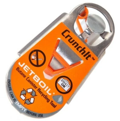 Jetboil CrunchIt™ Gas Canister Recycling Tool - for Camping Gas Cartridges - Image 1 of 2