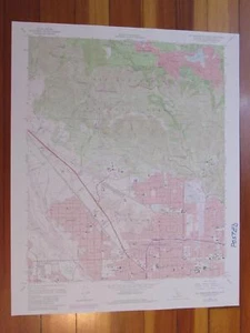 San Bernardino North California 1980 Original Vintage USGS Topo Map - Picture 1 of 1