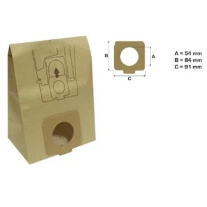 8 sacchetti per aspirapolvere Moulinex per modelli COMPACT - DE LUXE - Foto 1 di 2