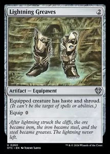 *MtG: Lightning Greaves - Commander: Outlaws of Thunder Junction Uncommon* - Bild 1 von 1