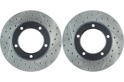 Par delantero de rotor de freno de disco Stoptech para Toyota Land Cruiser 1998-2007 (46327) Foto 1 de 4