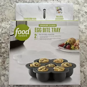 The Food Network™ 2 Piece Egg Bite Tray For Pressure Cooker BRAND NEW MSRP $20 - Picture 1 of 4