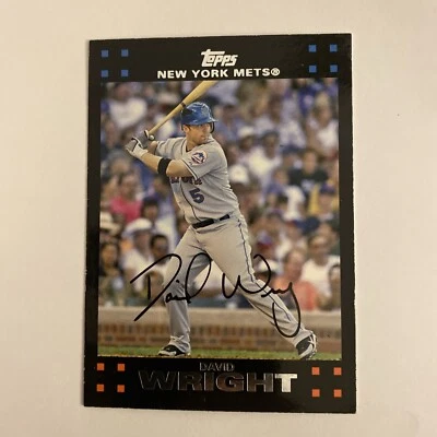 2007 Topps - #260 David Wright - Image 1 of 2