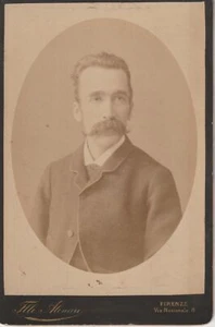 Photograph D'Epoca Original 16X10, 5 Portrait Gent Century Nineteenth MF95214 - Picture 1 of 2
