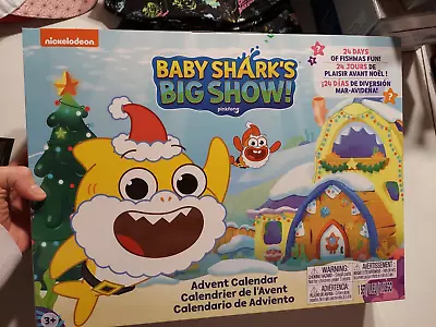 Baby Shark's Big Show 24 Days of Fishmas Advent Calendar Playset Scene READ - Image 1 of 4