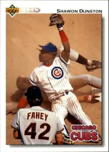 Shawon Dawson 1992 Oberdeck MLB #122 Baseballkarte Chicago Cubs - Bild 1 von 2