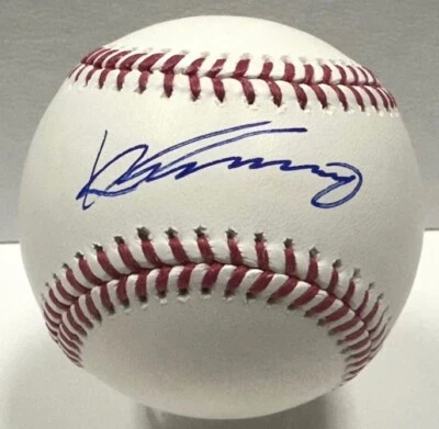 Expos Angels VLADIMIR GUERRERO Signed Official MLB Baseball AUTO - JSA - Image 1 of 2