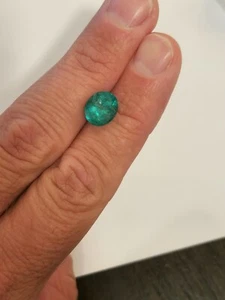 3.06ct GIA CERTIFIED Colombian Natural Emerald Faceted Loose Gemstone - Picture 1 of 6
