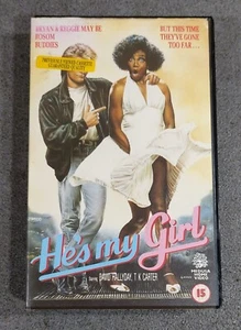 He's My Girl VHS Video Tape 1987 Big Box Ex-Rental T.K. Carter (KS9) - Picture 1 of 3