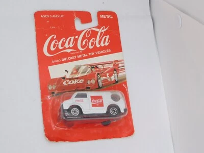 1988 Vintage Coca-Cola Hartoy 1:64 Scale Diecast: White Bedford Van - Image 1 of 3