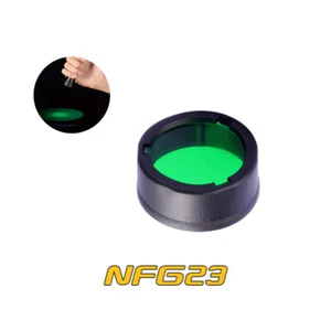 NiteCore NFG23 23mm Green Lens Cap Filter Diffuser for MT1A MT2A MT1C Flashlight - Picture 1 of 2