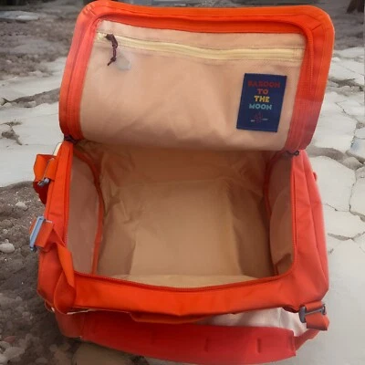 BABOON TO THE MOON Mini - 32 L Go-Bag Backpack Luggage - Mandarin Red NEW!!! - Image 1 of 4