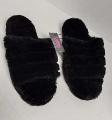 ZAPATILLAS BOBBIE AND BROOKS PUNTA ABIERTA NEGRAS Foto 1 de 4