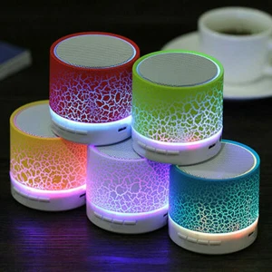 Lumineux Lumineux Enceinte Bluetooth sans Fil Rechargeable Mini Super Basse Portable - Photo 1 sur 11