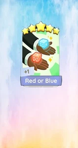 Red or Blue - 5 ⭐ Sticker | Mono_po_Go | Fast Delivery | - Picture 1 of 1