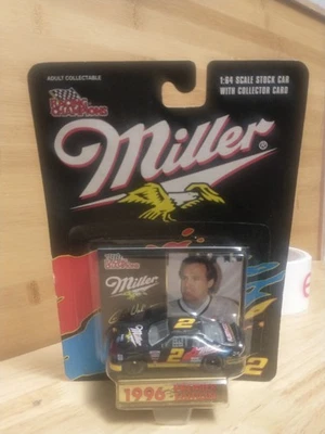 Racing Champions NASCAR 1/64 diecast #2 Miller Fleetwood Rusty Wallace 1996 Ford - Image 1 of 4