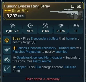 🍭Borderlands 4✅Hungry Eviscerating Stray 6 - Sniper Rifle✅PC/XBOX/PS4/PS5 - Bild 1 von 1