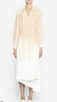 Camilla and Marc (C & M) Velma 100% Linen Dip Dyed Trench Size 10 RRP:$320 - Image 1 of 4
