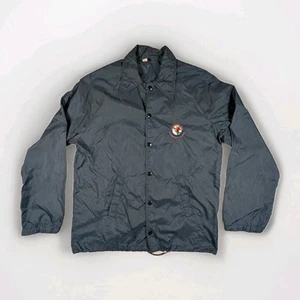 Vintage 80er Florida Alligatoren Alligator Bowl Windbreaker Medium Snap Jacke marineblau USA - Bild 1 von 9