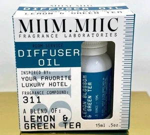 MIIM.MIIC Fragrance 311 Luxury Hotel Diffuser Oil *Lemon & Green Tea* the ONE - Picture 1 of 2