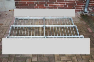 2x D-Zug Schnellzug Gepäck-Gitter, Hutablage, Koffer-Ablage - Bild 1 von 4